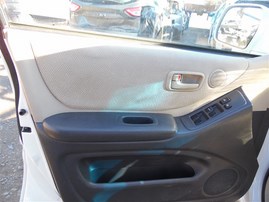 2003 Toyota Highlander White 3.0L AT 2WD #Z22078